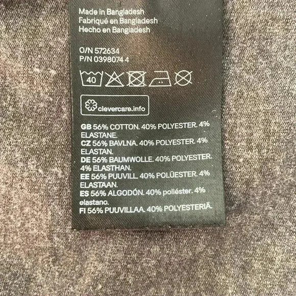 H&M Mama 3/4 sleeve, four season tunic style  top with four-way stretch - Picture 3 of 4